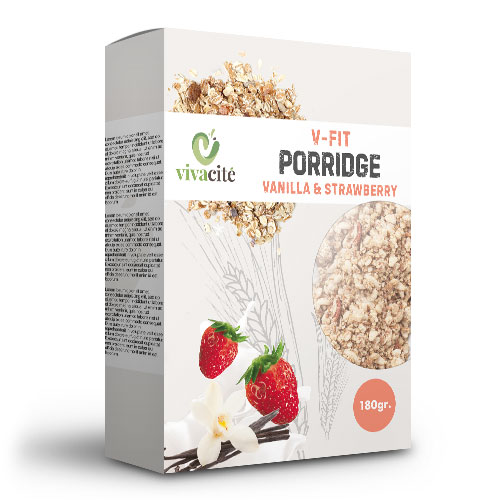 Porridge with Strawberries and Vanilla